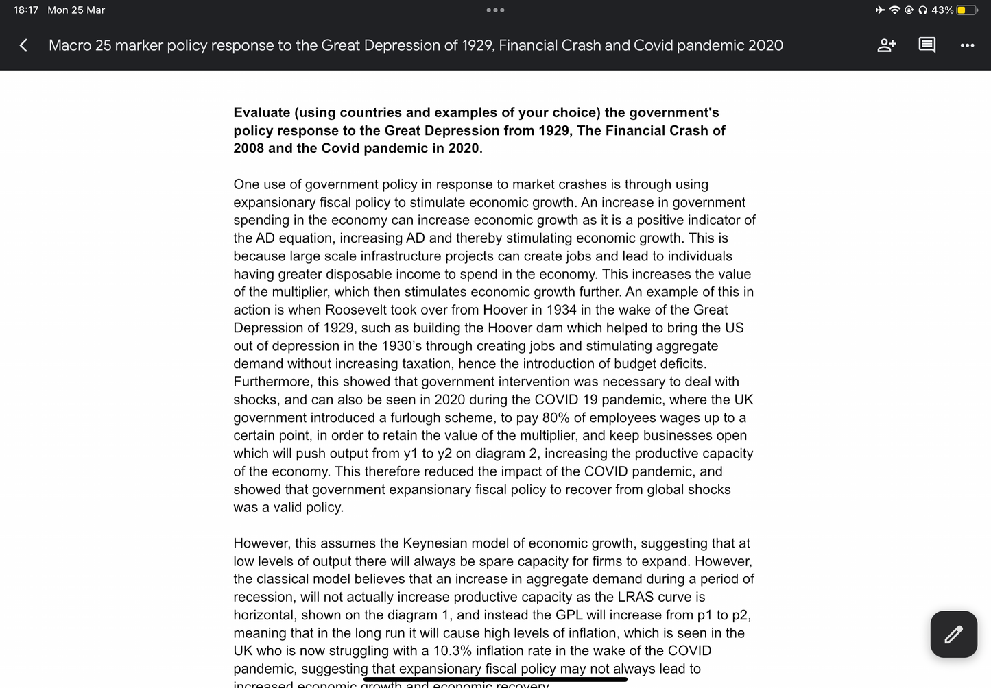 ECONOMICS A LEVEL REVISION RESOURCES PACK